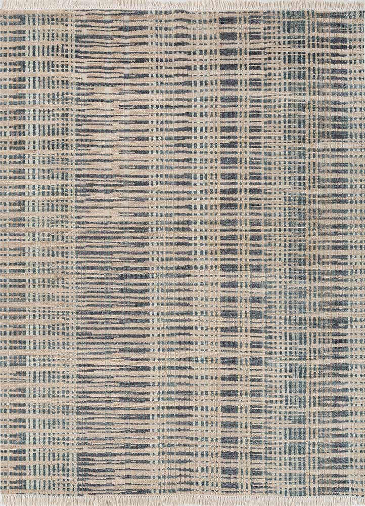 manifest beige and brown wool hand knotted Rug - HeadShot