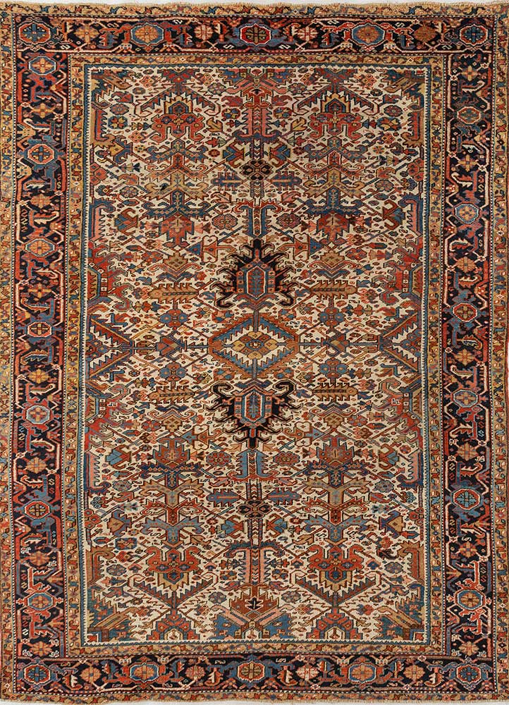 aalam gold wool hand knotted Rug - HeadShot