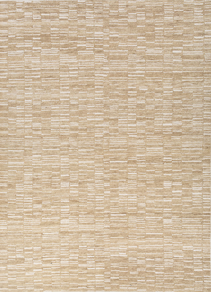 blythe ivory wool hand knotted Rug - HeadShot