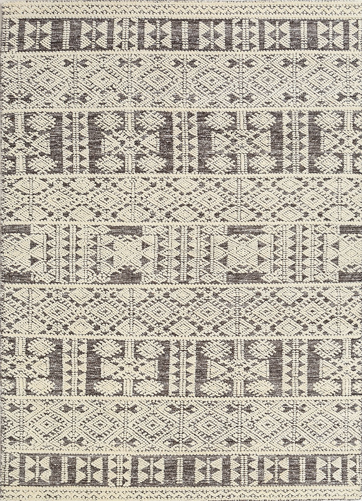 manifest ivory wool hand knotted Rug - HeadShot