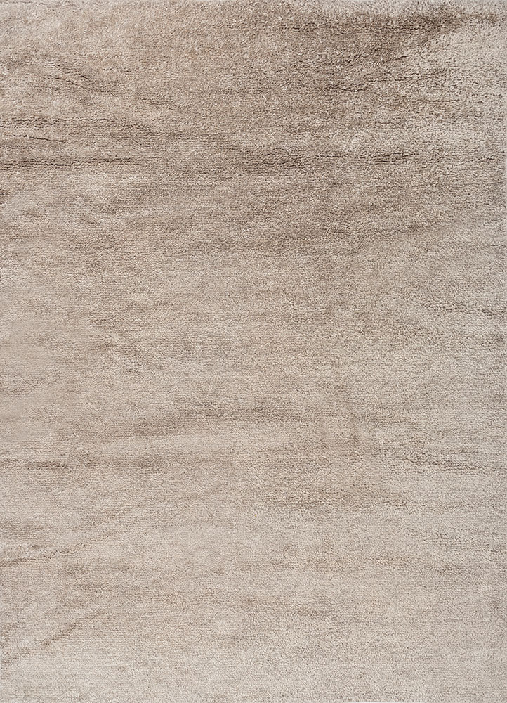 zuri blue wool hand knotted Rug - HeadShot