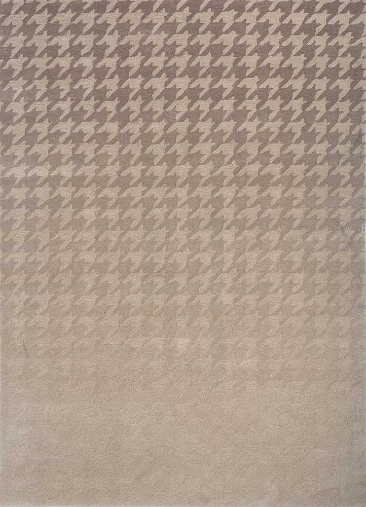 adrift gold wool and viscose hand tufted Rug - HeadShot