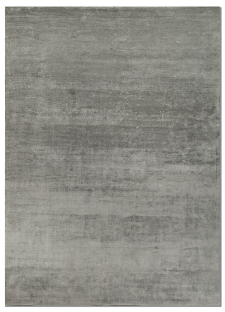 cera blue viscose hand tufted Rug - HeadShot