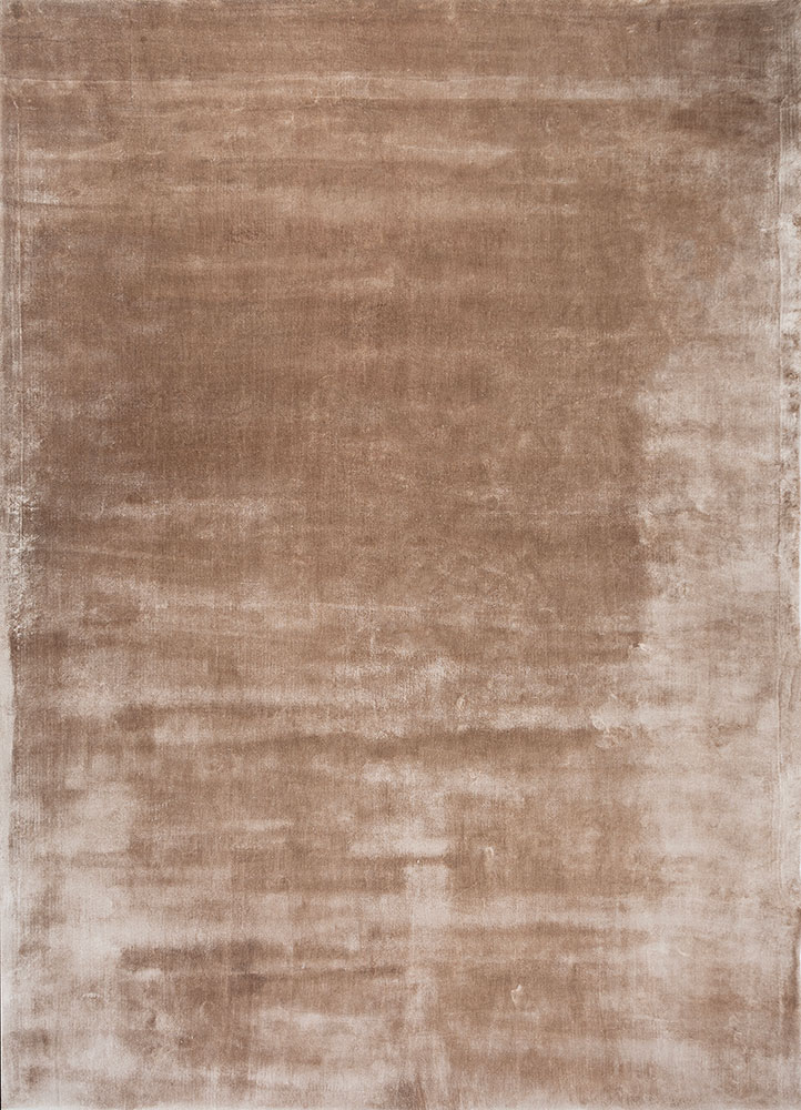 cera red and orange viscose hand tufted Rug - HeadShot