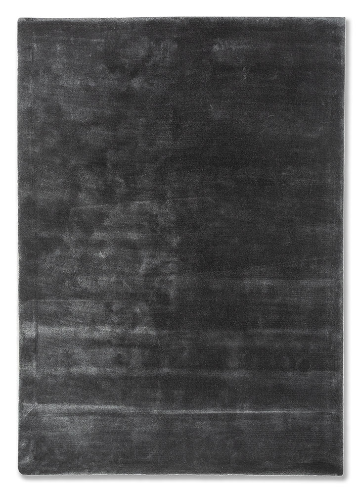 cera blue viscose hand tufted Rug - HeadShot