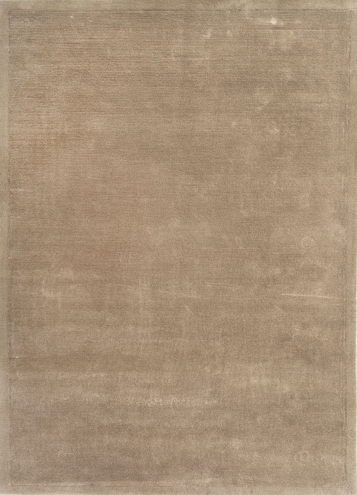 cera beige and brown wool and viscose hand tufted Rug - HeadShot