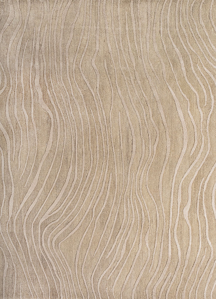 wild wanderlust gold wool and viscose hand tufted Rug - HeadShot