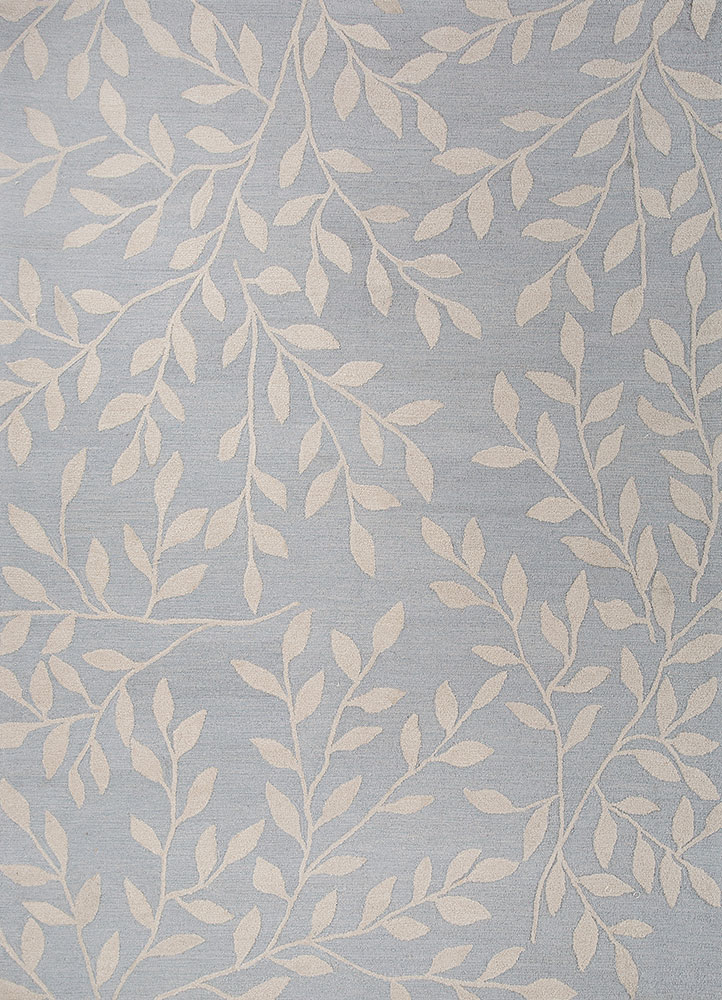 aurelia blue wool hand tufted Rug - HeadShot