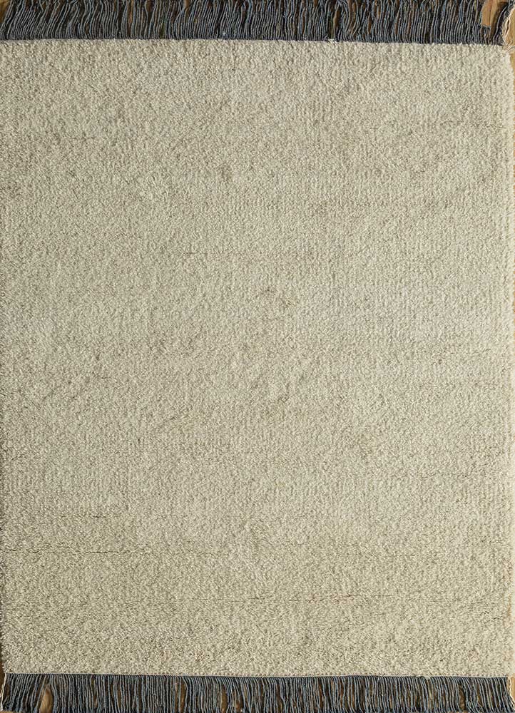 manifest ivory wool hand knotted Rug - HeadShot