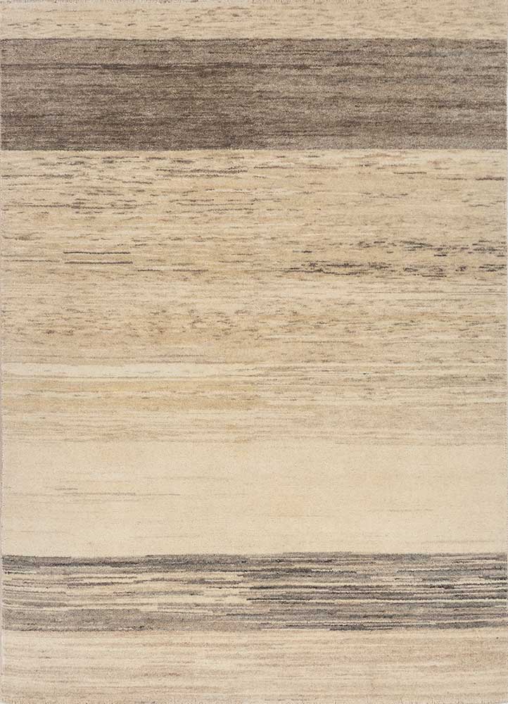 manifest ivory wool hand knotted Rug - HeadShot