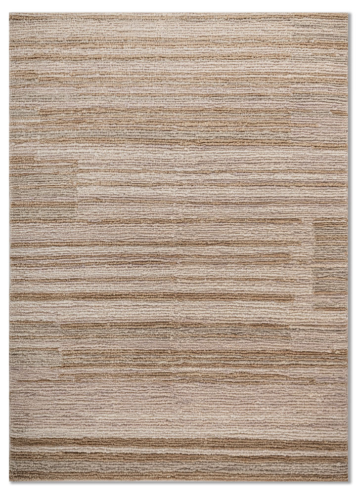 manifest ivory wool hand knotted Rug - HeadShot