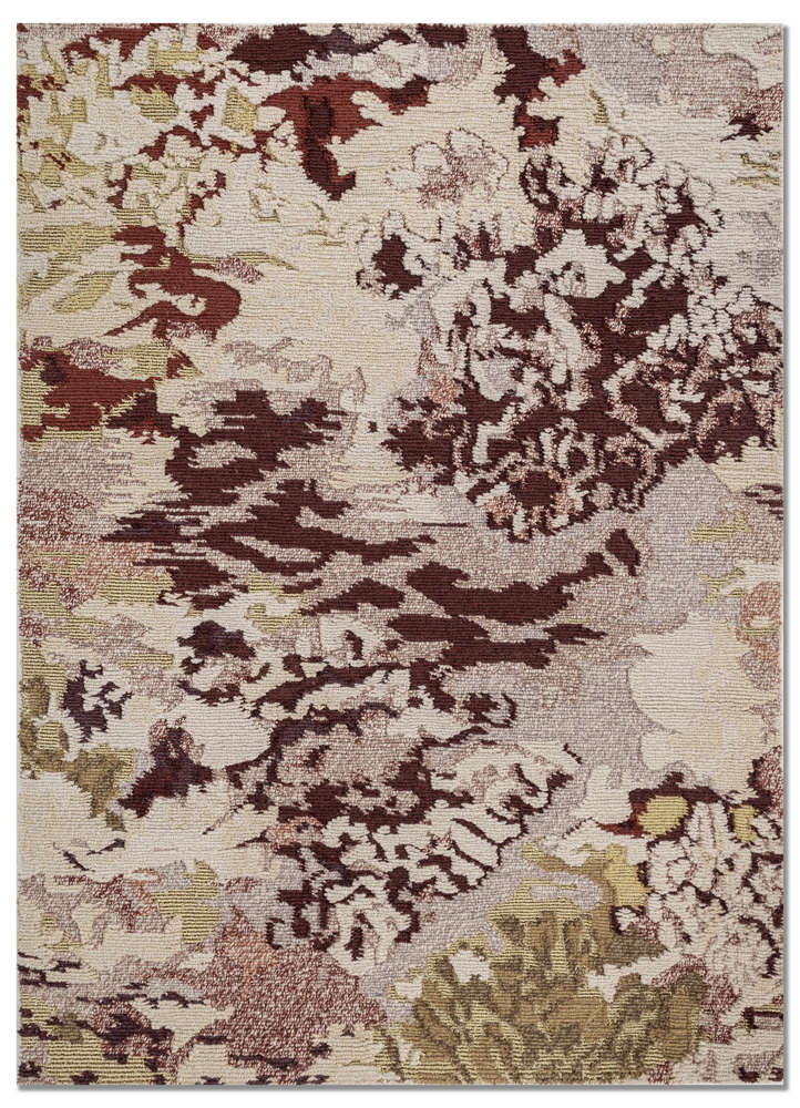 Aprezo Ivory Hand Knotted Wool Rugs - Tx-2696 - Jaipur Rugs AE