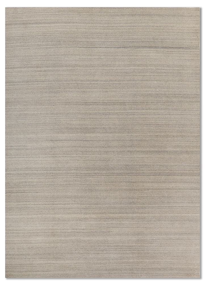 forme blue wool hand loom Rug - HeadShot