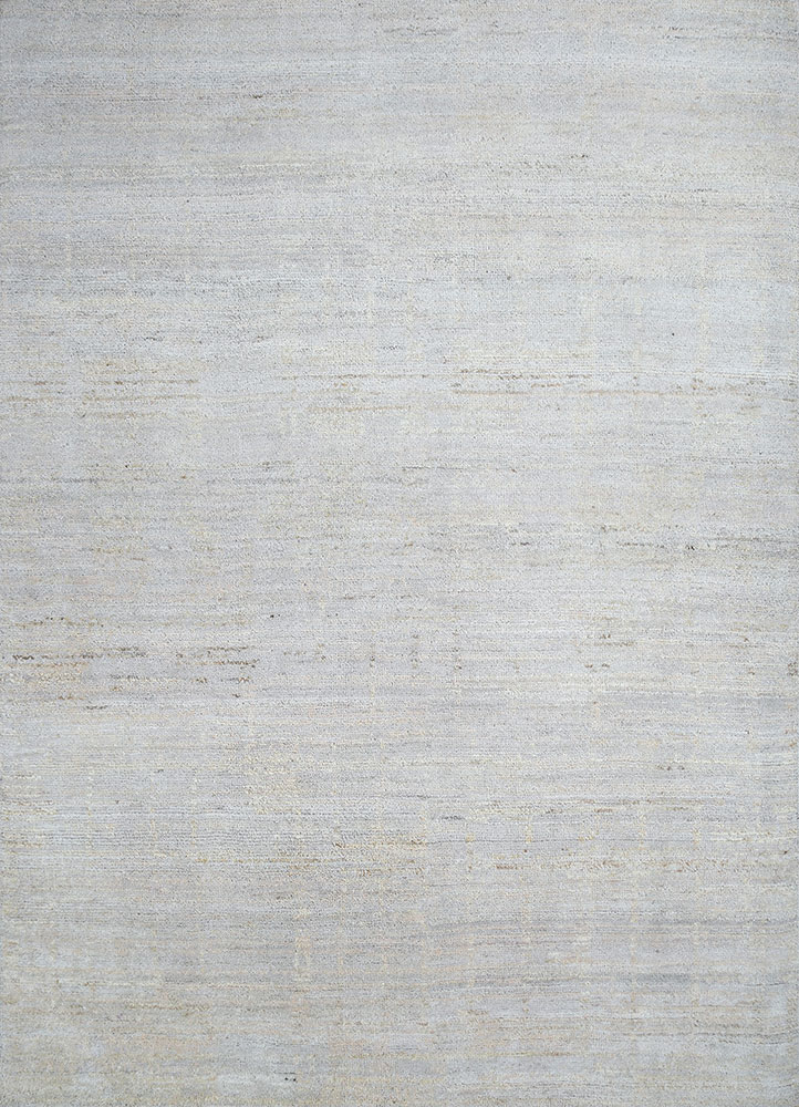 manifest grey and black afghan wool hand knotted Rug - HeadShot