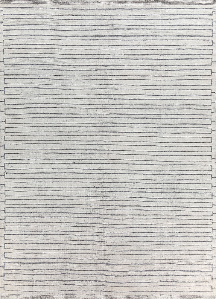 manifest ivory wool hand knotted Rug - HeadShot