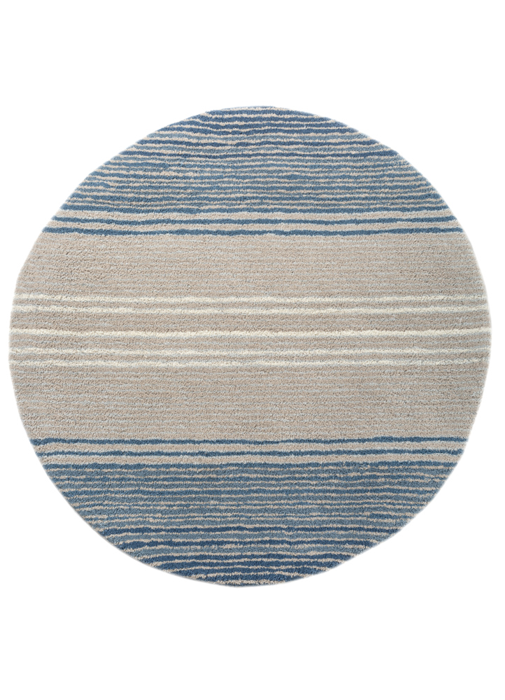 caliedo blue polyester hand tufted Rug - HeadShot