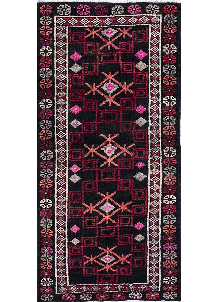 nuray beige and brown wool hand knotted Rug - HeadShot
