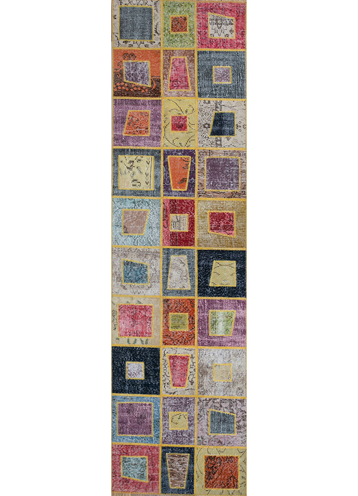 provenance multi wool hand knotted Rug - HeadShot