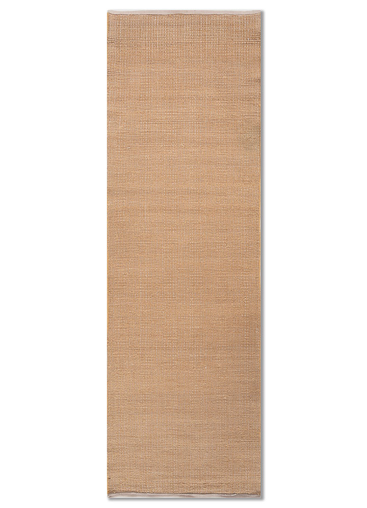 nomadic threads beige and brown jute and hemp flat weaves Rug - HeadShot