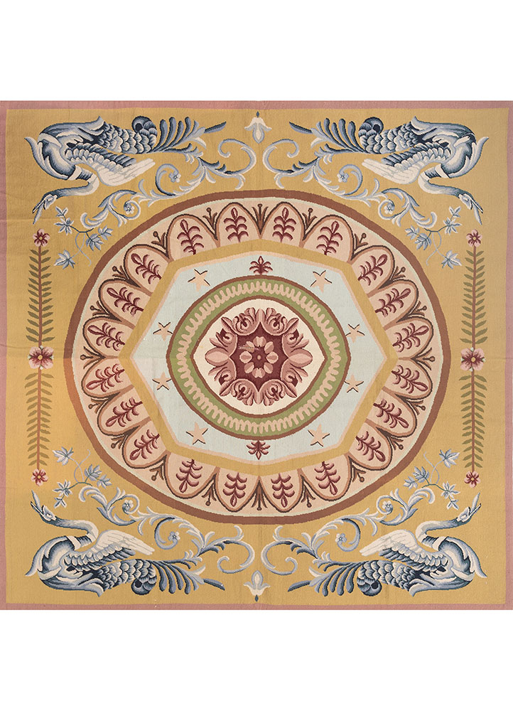 wall art green wool flat weaves WALL ART & TAPESTRY - HeadShot