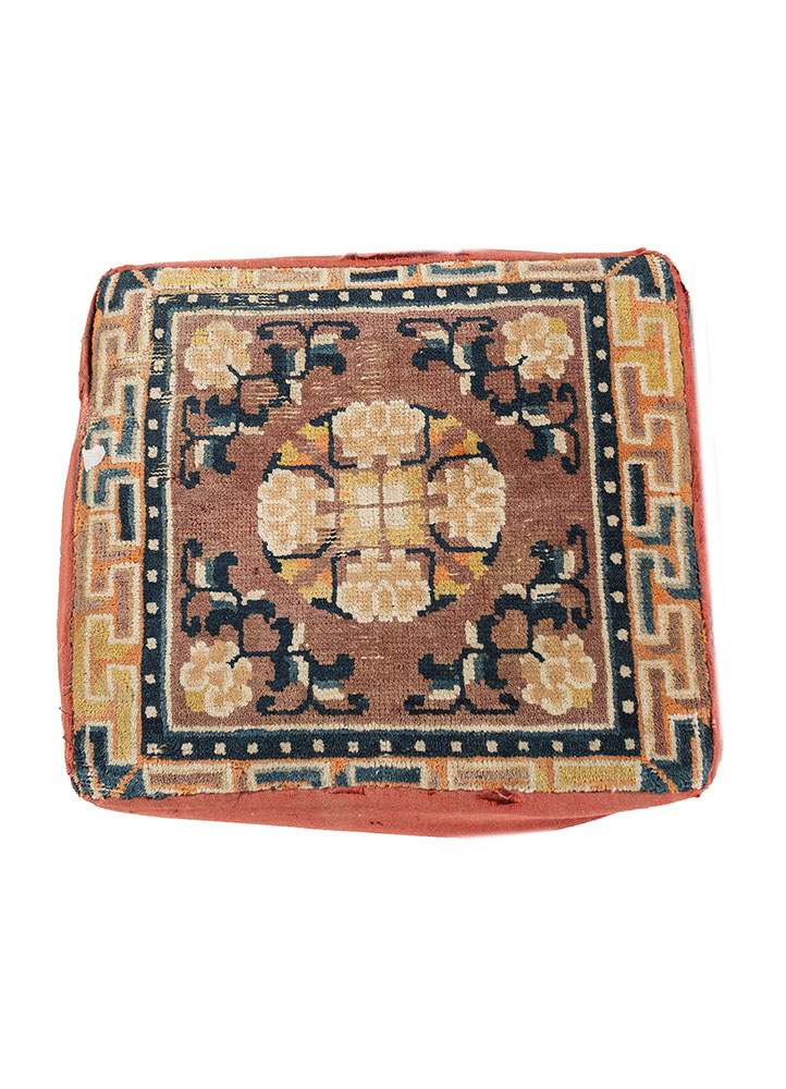 aalam beige and brown wool cushion cover Home Textile - HeadShot
