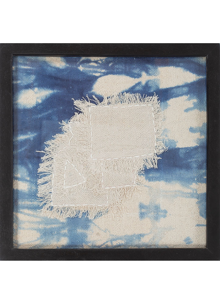wall installation blue cotton wall art WALL ART & TAPESTRY - HeadShot