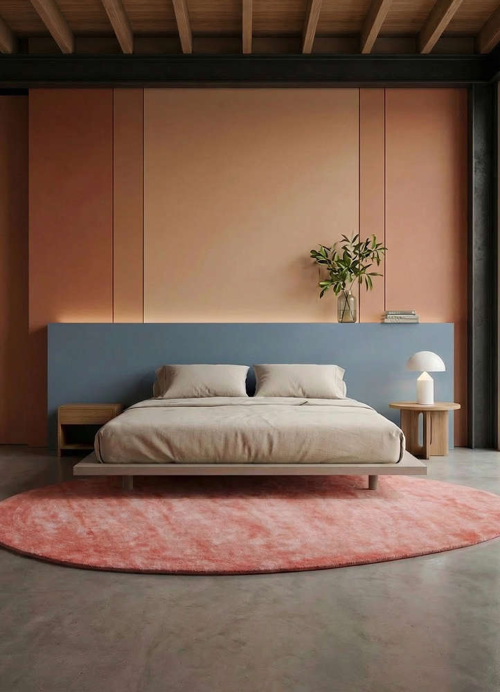 cera pink and purple viscose hand tufted Rug - Rander