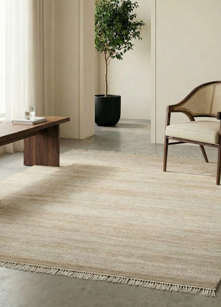 manifest ivory afghan wool hand knotted Rug - Rander