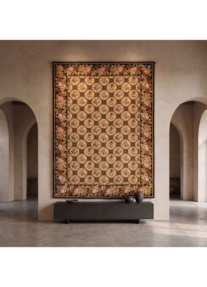 wall art green wool flat weaves WALL ART & TAPESTRY - Rander