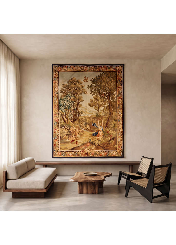 wall art green wool flat weaves WALL ART & TAPESTRY - Rander
