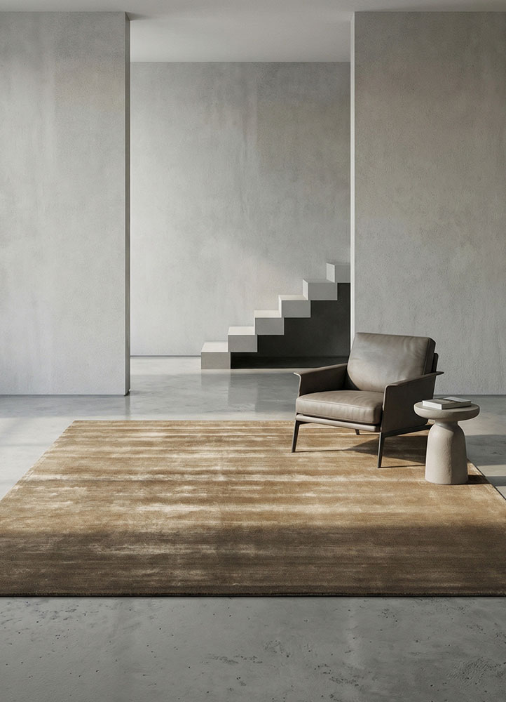 cera green viscose hand tufted Rug - Rander