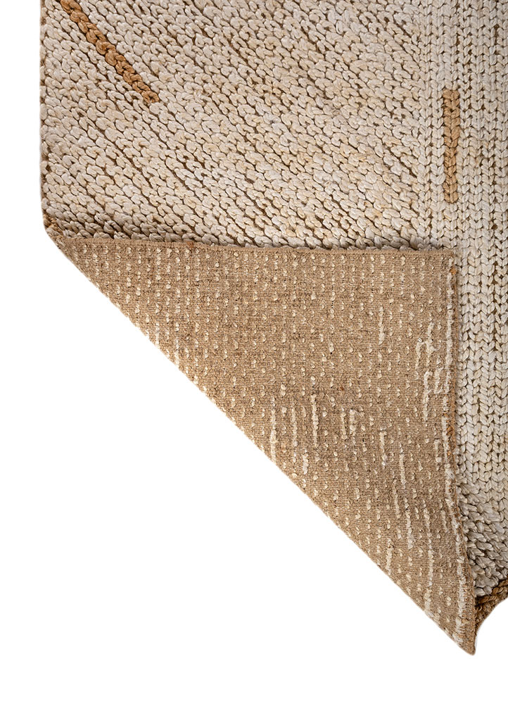 nomadic threads ivory jute and hemp flat weaves Rug - Perspective