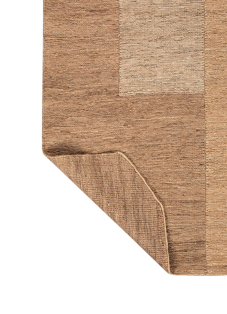 daaira beige and brown jute and hemp flat weaves Rug - Perspective