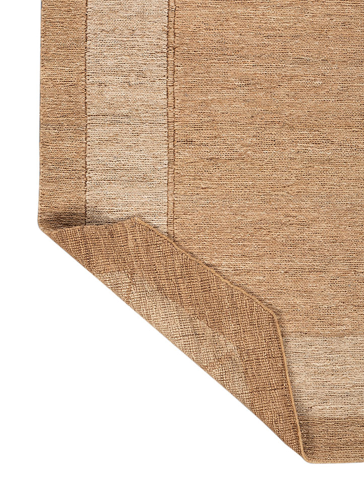 daaira beige and brown jute and hemp flat weaves Rug - Perspective