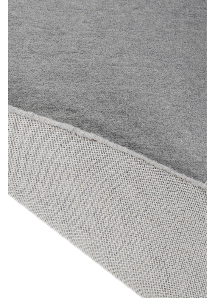 chroma blue wool hand tufted Rug - Perspective