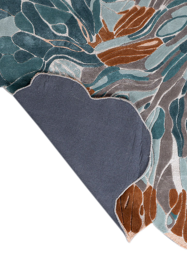 aurelia ivory wool and viscose hand tufted Rug - Perspective