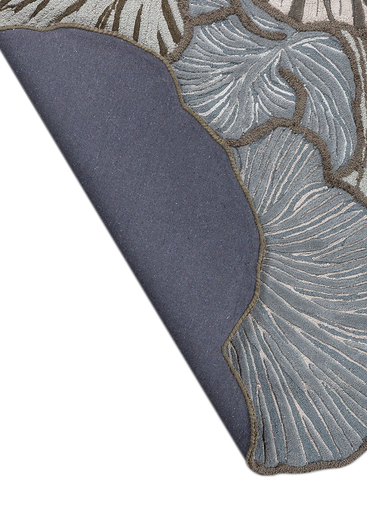 aurelia beige and brown wool and viscose hand tufted Rug - Perspective