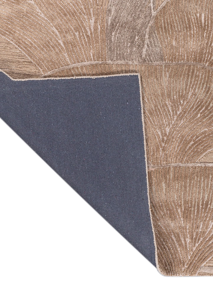 aurelia beige and brown wool and viscose hand tufted Rug - Perspective