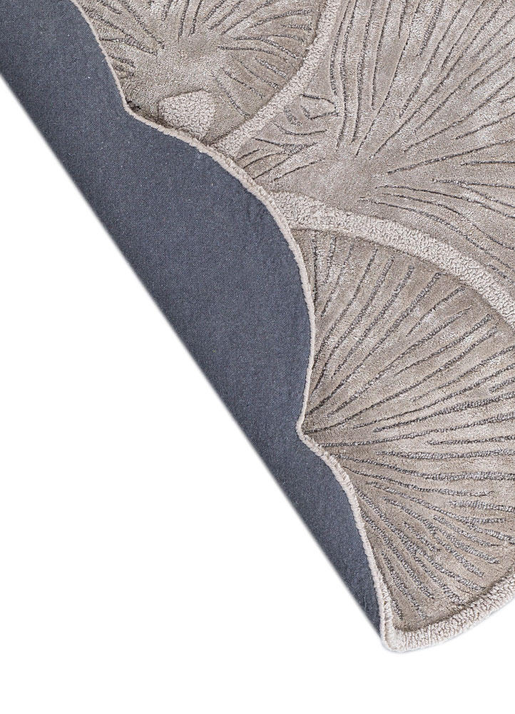 aurelia grey and black wool and viscose hand tufted Rug - Perspective