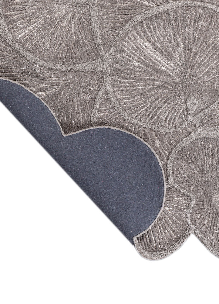 aurelia grey and black wool and viscose hand tufted Rug - Perspective