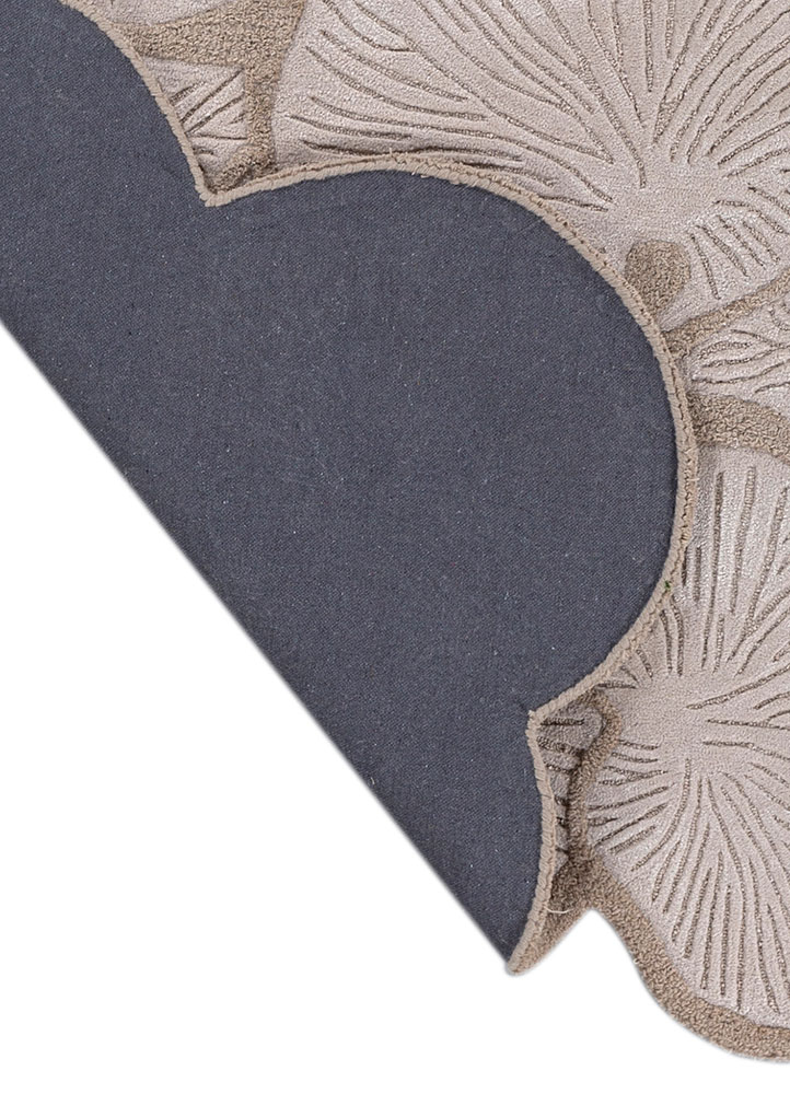 aurelia ivory wool and viscose hand tufted Rug - Perspective