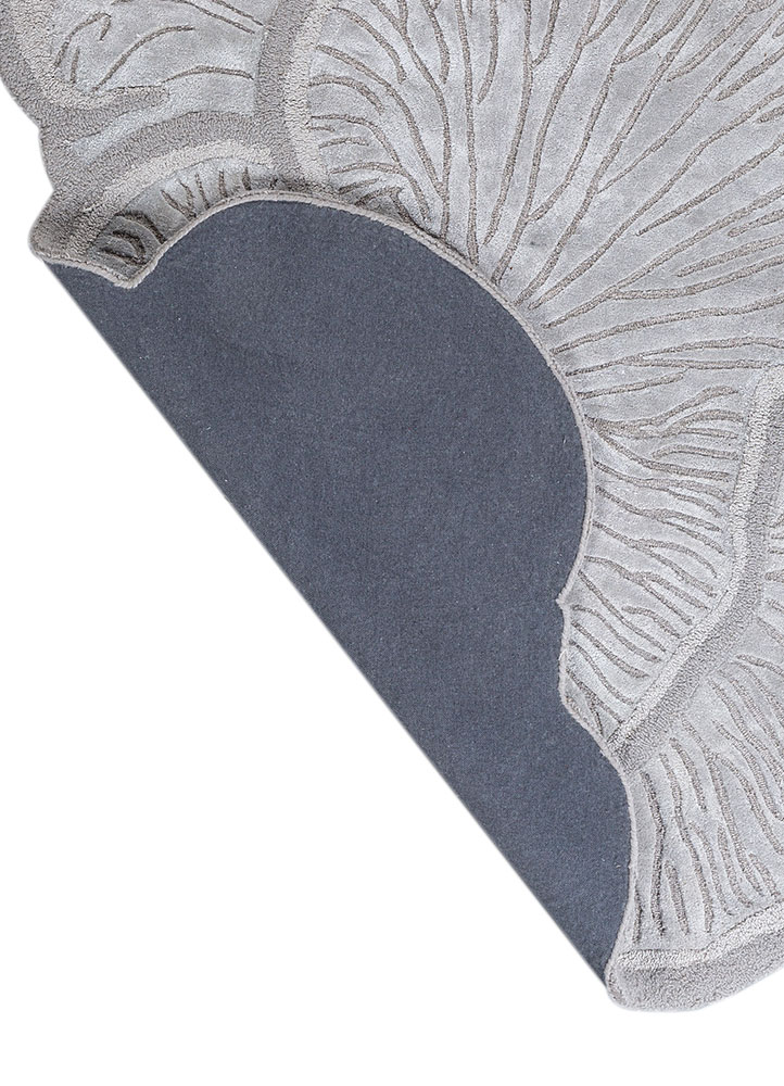 aurelia grey and black wool and viscose hand tufted Rug - Perspective