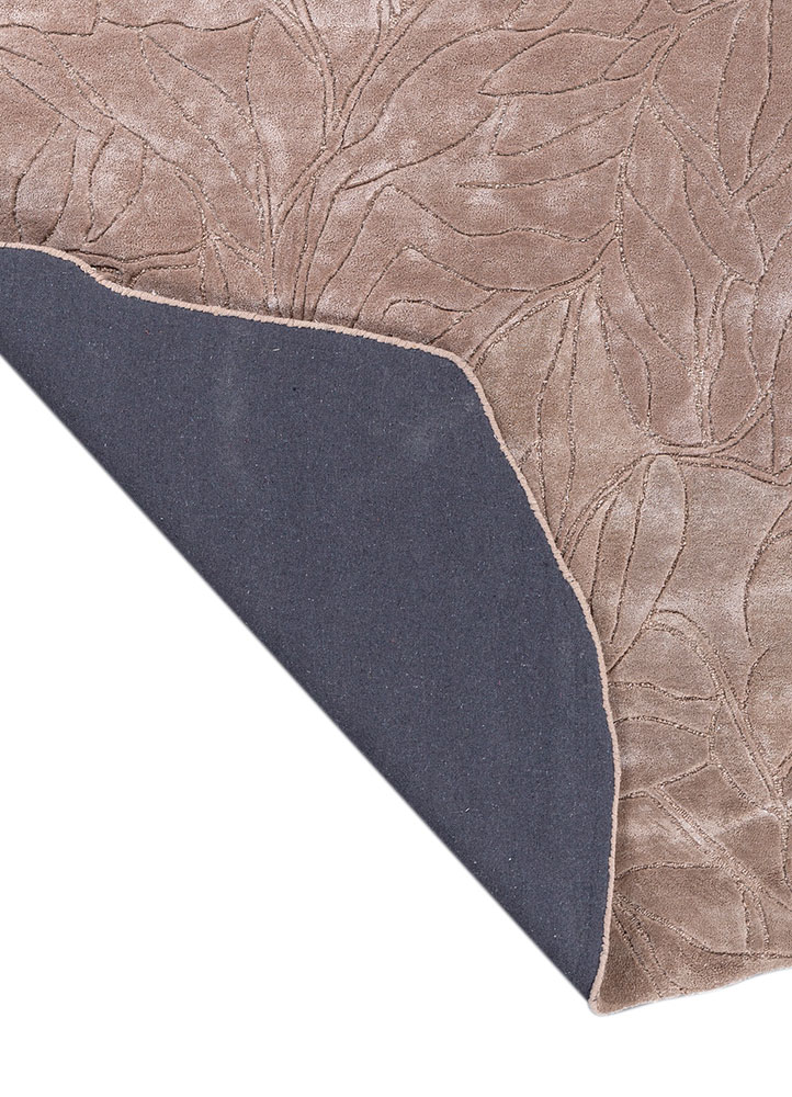 aurelia beige and brown wool and viscose hand tufted Rug - Perspective