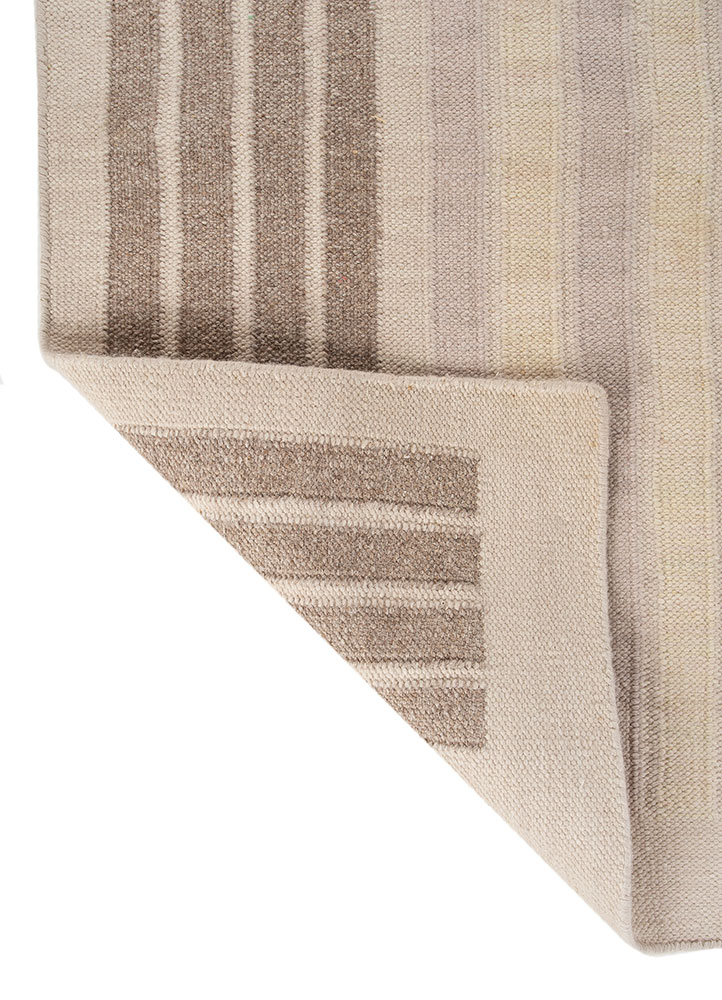 al fresco gold polyester flat weaves Rug - Perspective