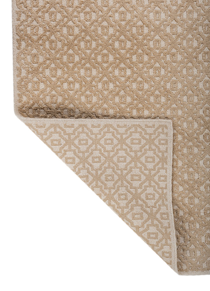 blythe ivory acrylic hand knotted Rug - Perspective