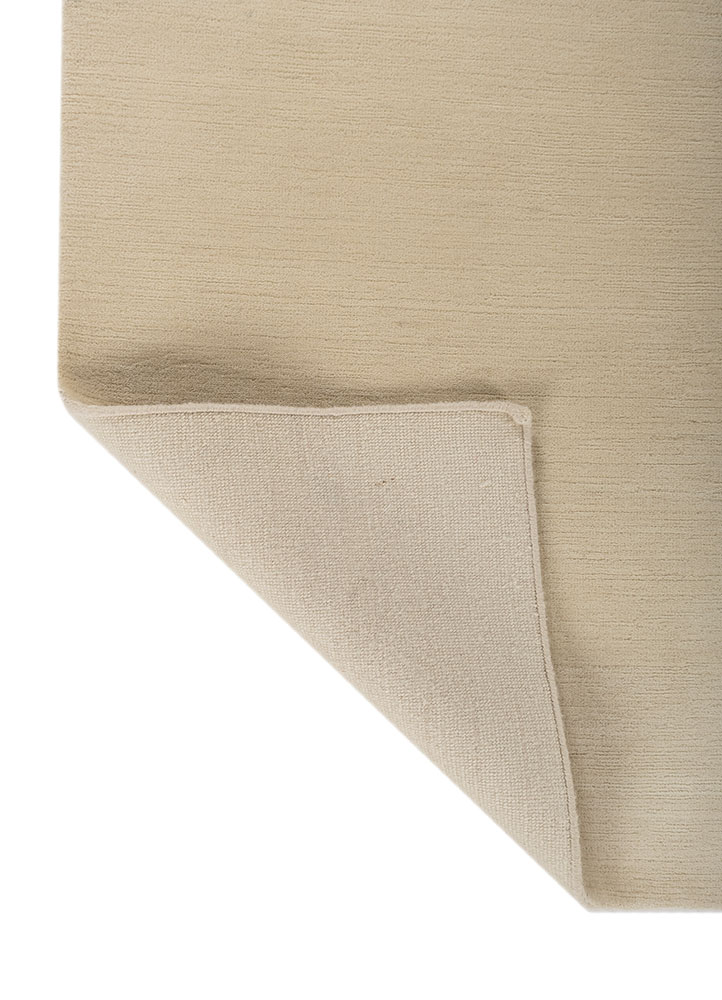 sthir green wool hand knotted Rug - Perspective