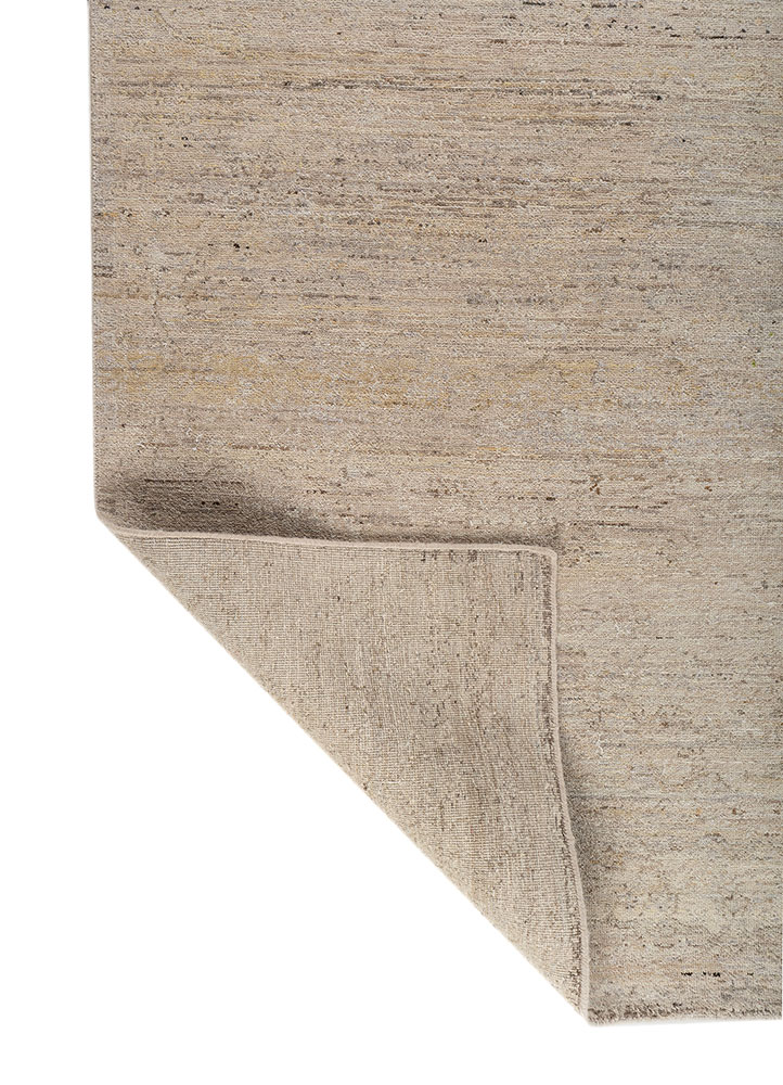 viscaya ivory wool hand knotted Rug - Perspective