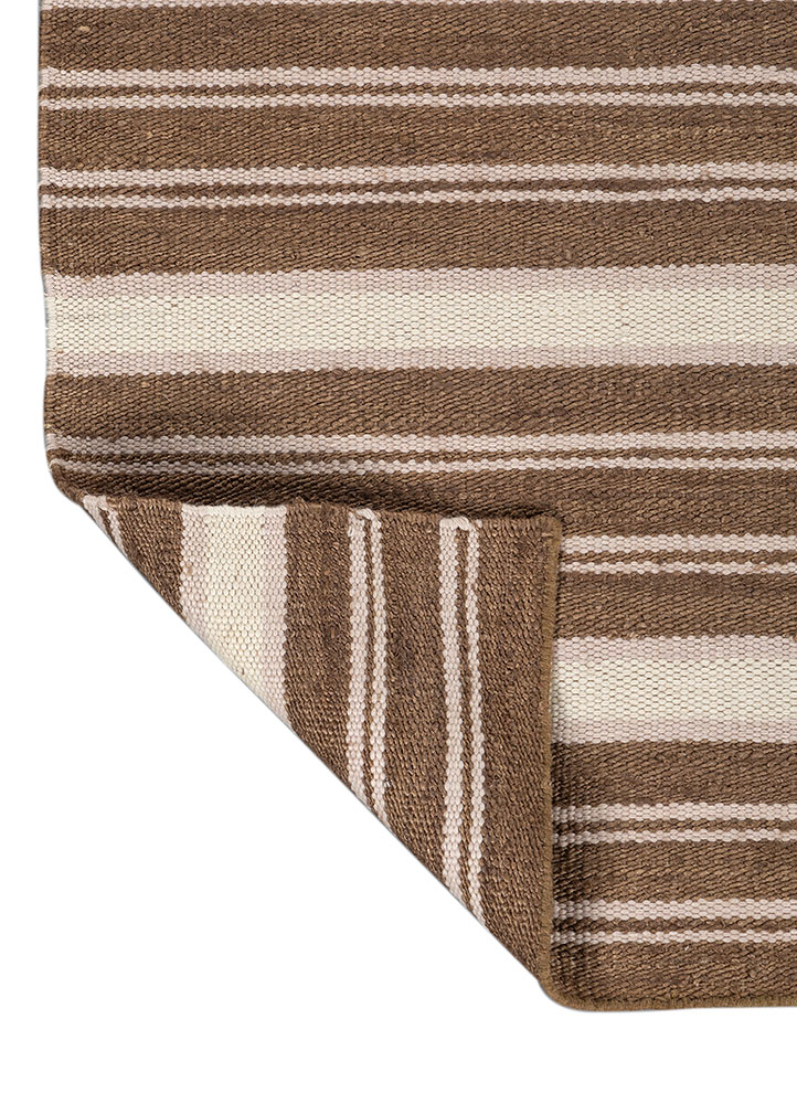 nomadic threads beige and brown jute and hemp flat weaves Rug - Perspective