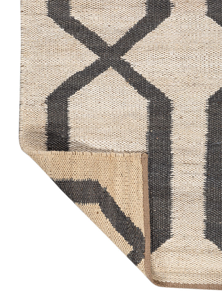 nomadic threads beige and brown jute and hemp flat weaves Rug - Perspective
