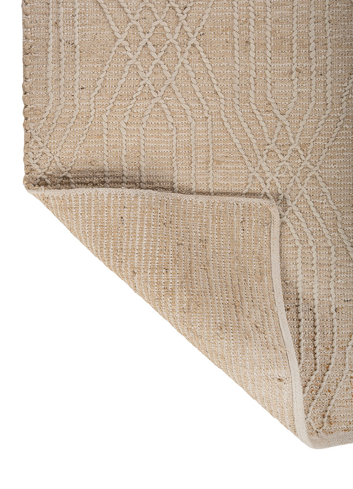 nomadic threads beige and brown jute and hemp flat weaves Rug - Perspective